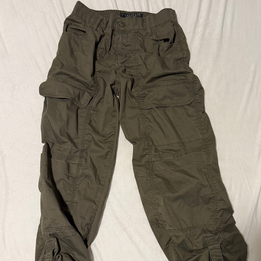 Sanctuary Women's Olive Straight Leg Pants